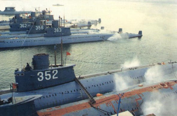 Tàu ngầm thông thường lớp Minh Type 035G, Hải quân Trung Quốc