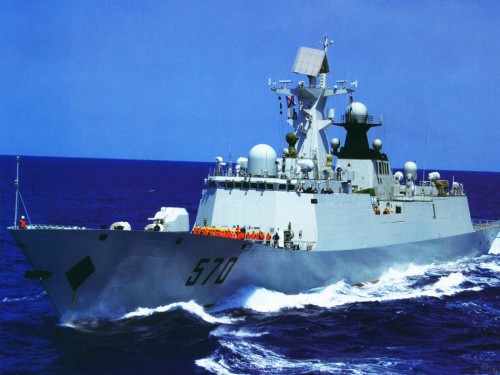 Tàu hộ vệ tên lửa Hoàng Sơn số hiệu 570 Type 054A, Hạm đội Nam Hải, Hải quân Trung Quốc