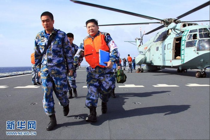 Hình ảnh trên tàu đổ bộ Trường Bạch Sơn, Hạm đội Nam Hải, Hải quân Trung Quốc
