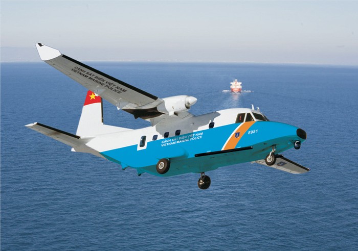 Máy bay CASA 212 trang bị hệ thống tuần thám MS 6000 của Việt Nam