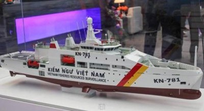 Mô hình tàu kiểm ngư Việt Nam