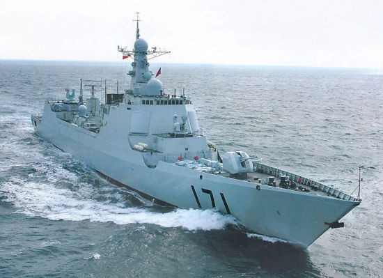 Tàu khu trục Hải quân Trung Quốc (ảnh minh họa)