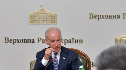Ông Joe Biden tại Ukraine ngày 22 tháng 4 năm 2014