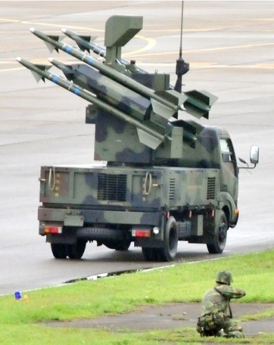 Xe tên lửa phòng không Thiên Kiếm cơ động Đài Loan