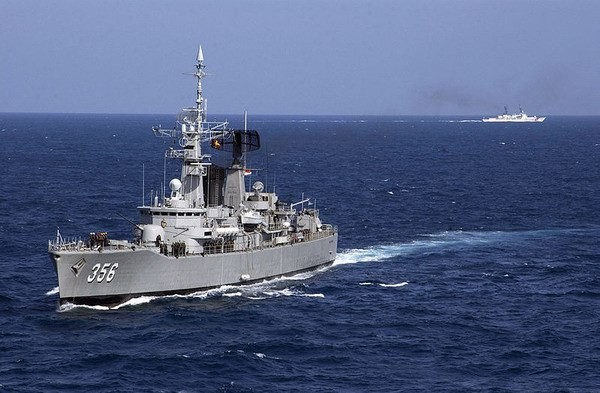 Tàu hộ vệ của Hải quân Indonesia
