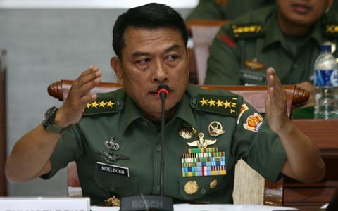 Tổng tham mưu trưởng quân đội Indonesia Moeldoko