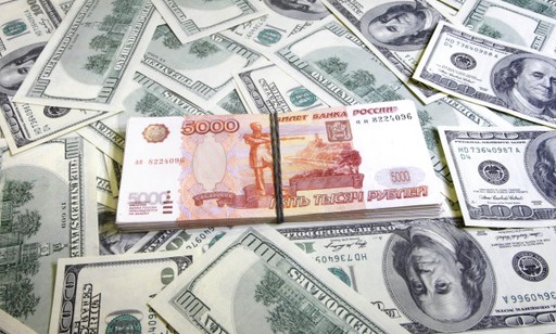 Đồng rúp Nga và USD Mỹ