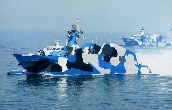 Tàu tên lửa 022 của Hải quân Trung Quốc (ảnh tư liệu)