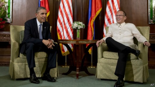 Tổng thống Mỹ Barack Obama thăm Philippines vào cuối tháng 4 năm 2014