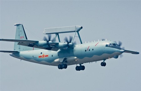 Trong hoạt động xâm lược vùng biển Việt Nam lần này, Trung Quốc cũng đã sử dụng máy bay trinh sát săn ngầm KJ-200