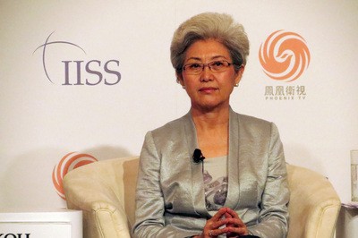 Phó Oánh - chủ nhiệm Ủy ban đối ngoại Quốc hội Trung Quốc tại Đối thoại Shangri-La 2014
