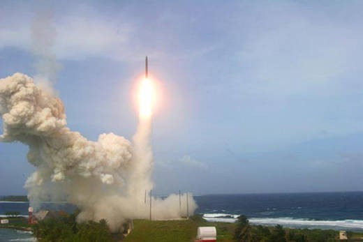 Mỹ phóng tên lửa đánh chặn (ảnh tư liệu)