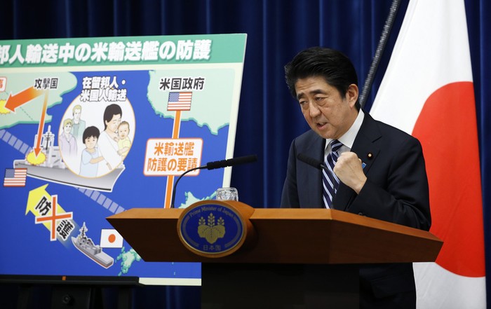 Thủ tướng Shinzo Abe giải thích thực hiện quyền tự vệ tập thể