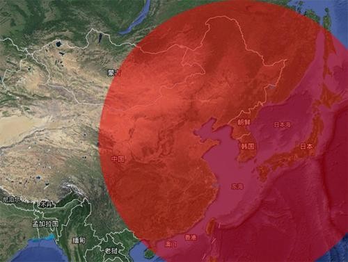 Mỹ triển khai radar AN/TPY-2 ở Hàn Quốc có thể theo dõi các hoạt động bắn tên lửa xuyên lục địa ở hầu hết các khu vực của Trung Quốc (nguồn báo Phương Đông, TQ)