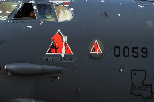 Máy bay ném bom chiến lược B-52H triển khai ở Anh