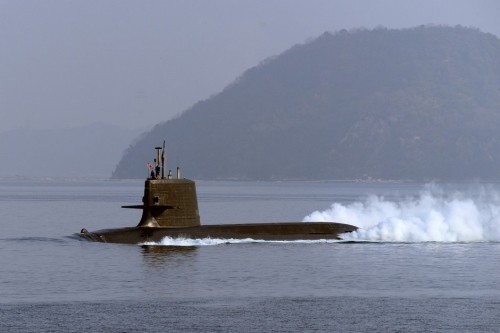 Tàu ngầm thông thường AIP lớp Soryu do Nhật Bản chế tạo. Hiện nay, Nhật Bản đang đàm phán cung cấp tàu ngầm lớp này cho Australia (ảnh tư liệu minh họa)