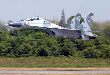 Máy bay chiến đấu Su-30MK của Không quân Indonesia