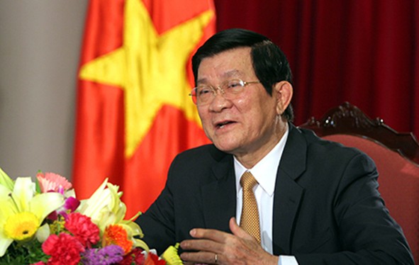 Chủ tịch nước Việt Nam Trương Tấn Sang