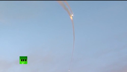 Tên lửa phòng không S-300PMU bắn mục tiêu