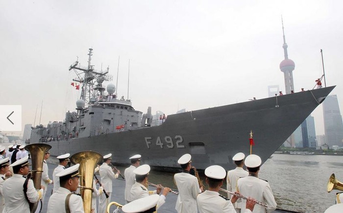 Tàu hộ vệ tên lửa F492 Gemlik của Hải quân Thổ Nhĩ Kỳ (ảnh minh họa)
