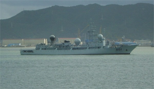 Tàu do thám Đông Điều số hiệu 851 Type 815 Trung Quốc