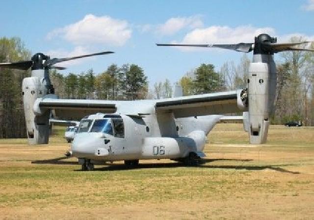 Máy bay vận tải MV-22 Osprey do Mỹ chế tạo