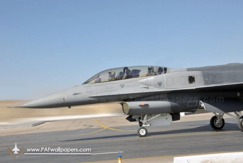 Máy bay chiến đấu F-16 Block52 Không quân Pakistan (nguồn mạng quân sự sina Trung Quốc)
