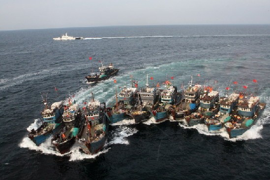 Tàu cá Trung Quốc bị cảnh sát biển Hàn Quốc bắt giữ (ảnh minh họa)