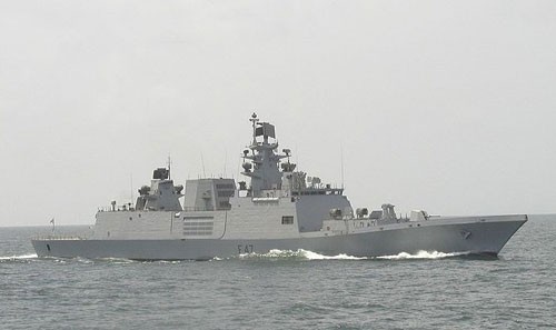 Tàu hộ vệ tên lửa INS Shivalik Hải quân Ấn Độ