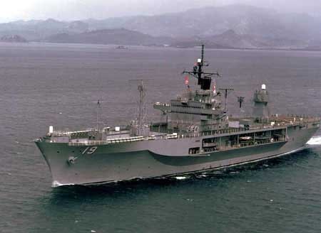 Tàu chỉ huy đổ bộ USS Blue Ridge của Hạm đội 7, Hải quân Mỹ