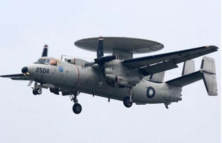 Máy bay cảnh báo sớm E-2K của Không quân Đài Loan (ảnh tư liệu miinh họa)