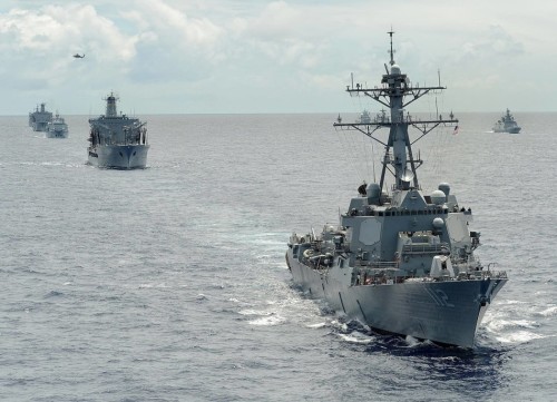 Diễn tập Vành đai Thái Bình Dương 2014: Tàu khu trục tên lửa DDG112 Quân đội Mỹ