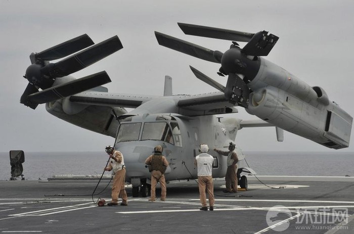 Máy bay vận tải MV-22 Osprey tham gia tập trận chung Mỹ-Nhật ngày 14 tháng 6 năm 2013