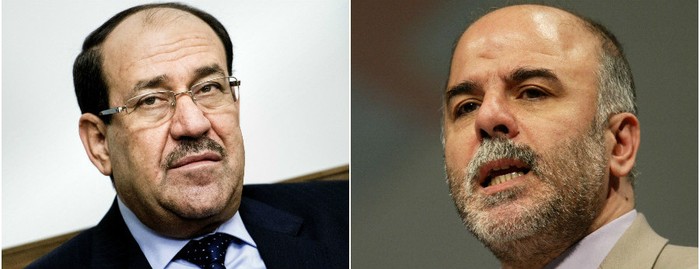 Ông Maliki và ông Haider al-Abadi