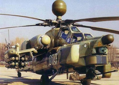 Máy bay trực thăng vũ trang Mi-28 Lục quân Ấn Độ, do Nga chế tạo