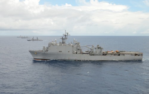 Ngày 28 tháng 6 năm 2014, Mỹ và Philippines tiến hành tập trận chung trên Biển Đông (ảnh tư liệu minh họa)