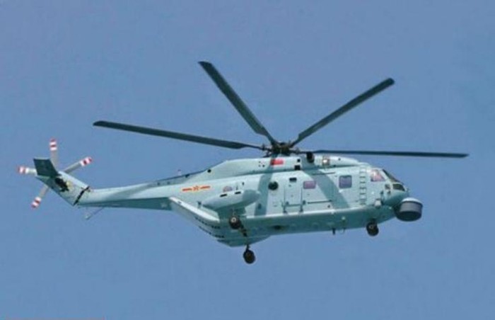 Máy bay trực thăng săn ngầm Z-18F Trung Quốc (nguồn Tin tức Tham khảo, TQ)