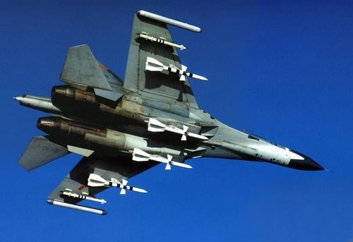 Máy bay chiến đấu J-11 Trung Quốc (ảnh minh họa)