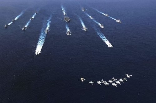 Hạm đội Hải quân Mỹ (ảnh minh họa)