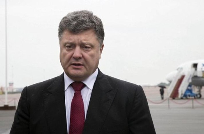 Tổng thống Ukraine Petro Poroshenko (ảnh nguồn Tin tức Tham khảo, TQ)