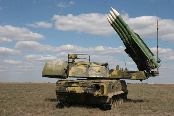 Hệ thống tên lửa phòng không Buk Nga