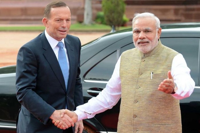 Thủ tướng Australia Tony Abbott thăm Ấn Độ vào đầu tháng 9 năm 2014