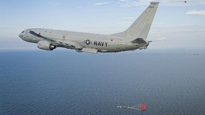 Máy bay tuần tra săn ngầm P-8A Poseidon Hải quân Mỹ (ảnh tư liệu)