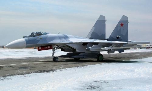 Máy bay chiến đấu Su-35 Nga (ảnh tư liệu)