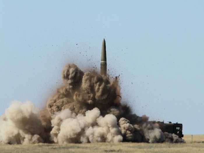 Nga bắn tên lửa chiến thuật Iskander-M (ảnh tư liệu)