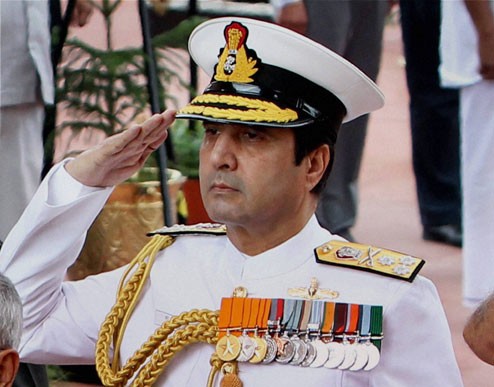 Tham mưu trưởng Hải quân Ấn Độ R.K. Dhowan