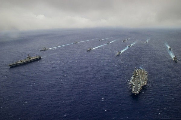 Mỹ tổ chức diễn tập quân sự &quot;Valiant Shield-2014&quot; ở Tây Thái Bình Dương