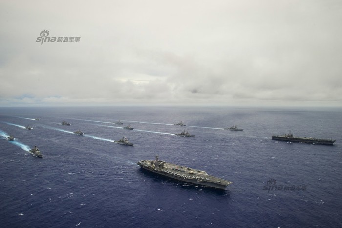 Mỹ tổ chức diễn tập quân sự &quot;Valiant Shield-2014&quot; ở Tây Thái Bình Dương