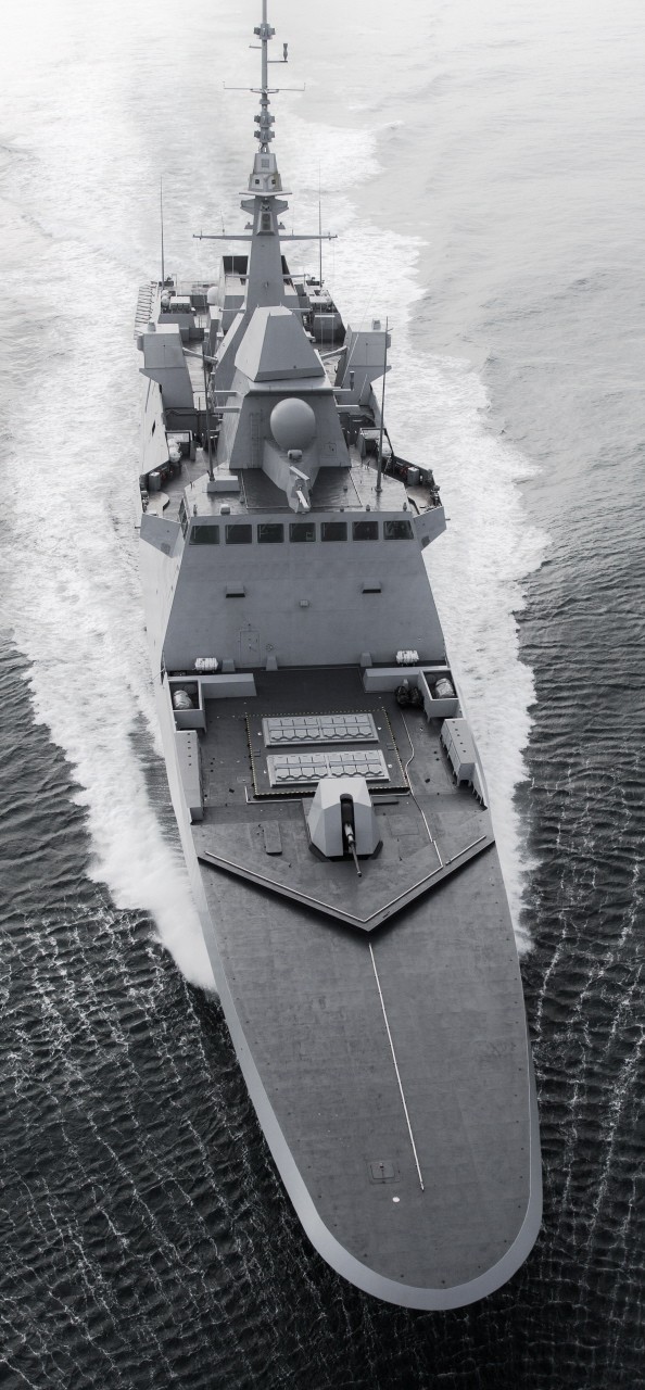 Tàu hộ vệ D650 Aquitaine, Hải quân Pháp (ảnh minh họa)