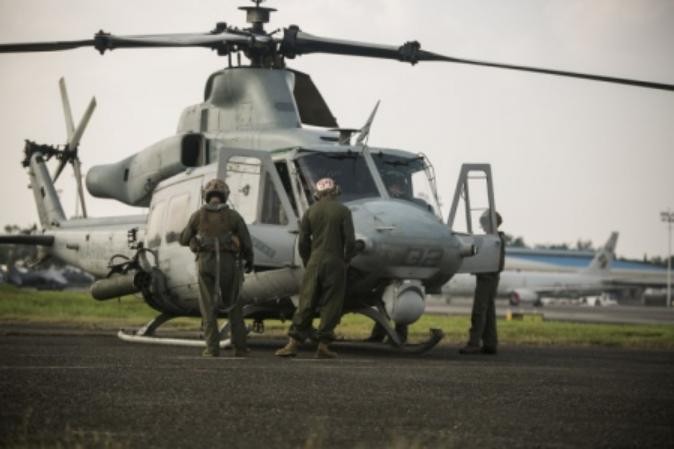 Máy bay UH-1Y Venom tham gia diễn tập Phiblex 15